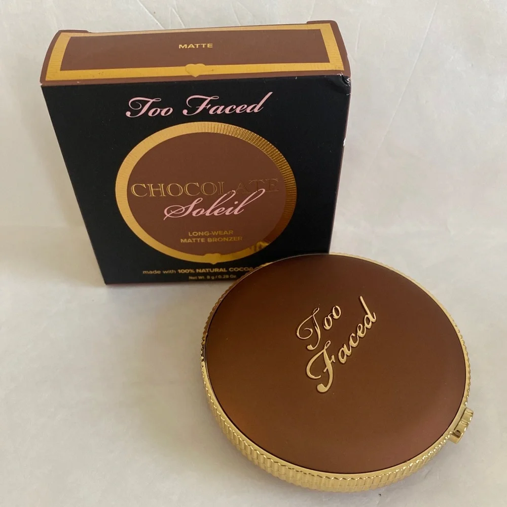 TOO FACED Matte Chocolate Soleil Bronzer NIB 0.28oz $34